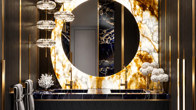 MODERN AESTHETIC BATHROOM DESIGN DUBAI