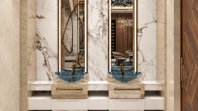 MOST EXQUISITE BATHROOM IN DUBAI