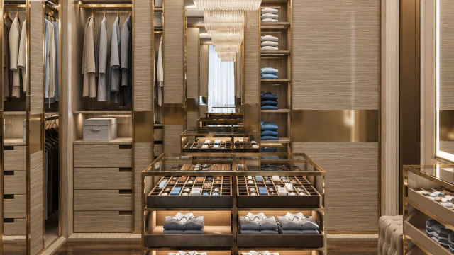 Elegant Dressing Room Design