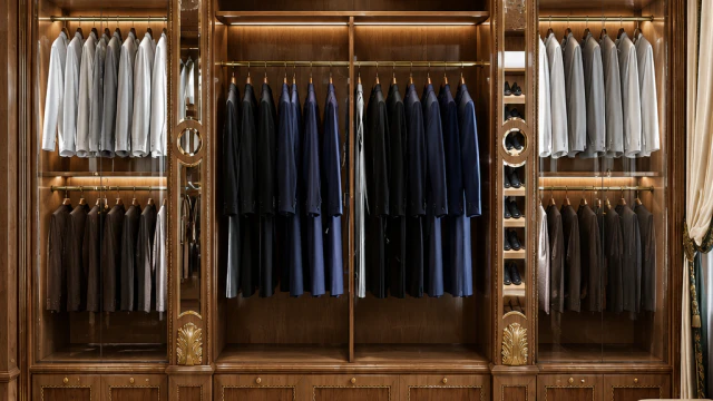 Luxury Dressing Room Interior Design in kingdom of Saudi Arabia