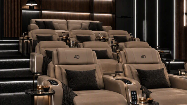 Best Dubai cinema home interior