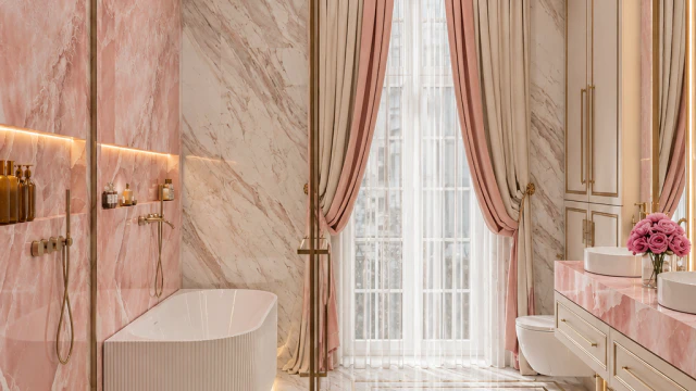 Lovely bathroom interior