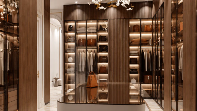 Classy Dressing Room Design