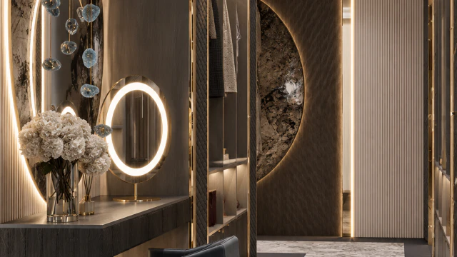 Exquisite Dressing Room Design