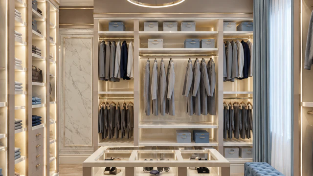 Elegant design wardrobe