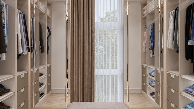 Classy Dressing Room Design