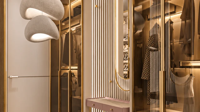 Dressing Rooms for Royal Style Villa