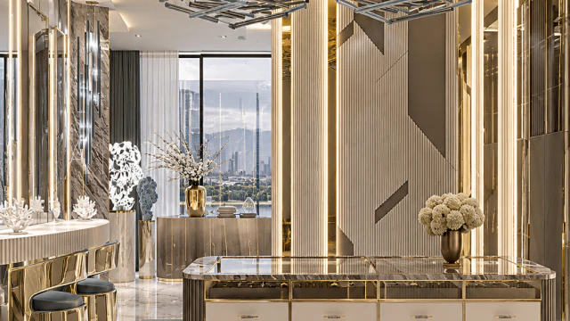 Sophisticated Dressing Room Design