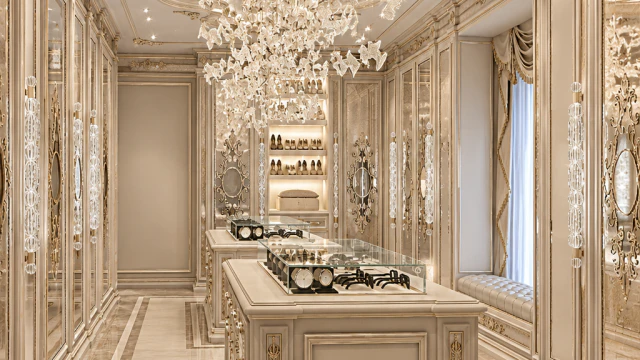 Classic Luxury Dressing Room Design