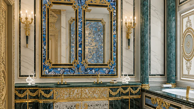 Master's bathroom interior