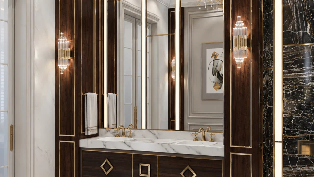 Gentle Bathroom Design Idea