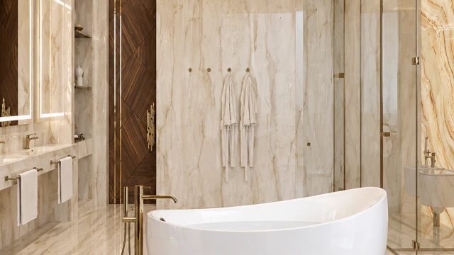 Luxury Unveiled in Luxury Bathroom Interiors