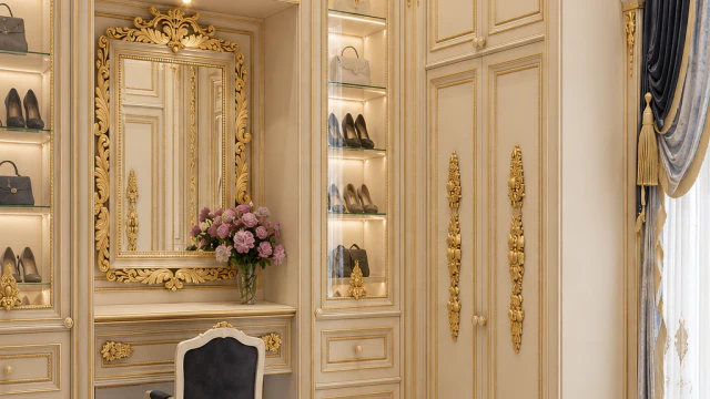 interior design Dubai for wardrobe