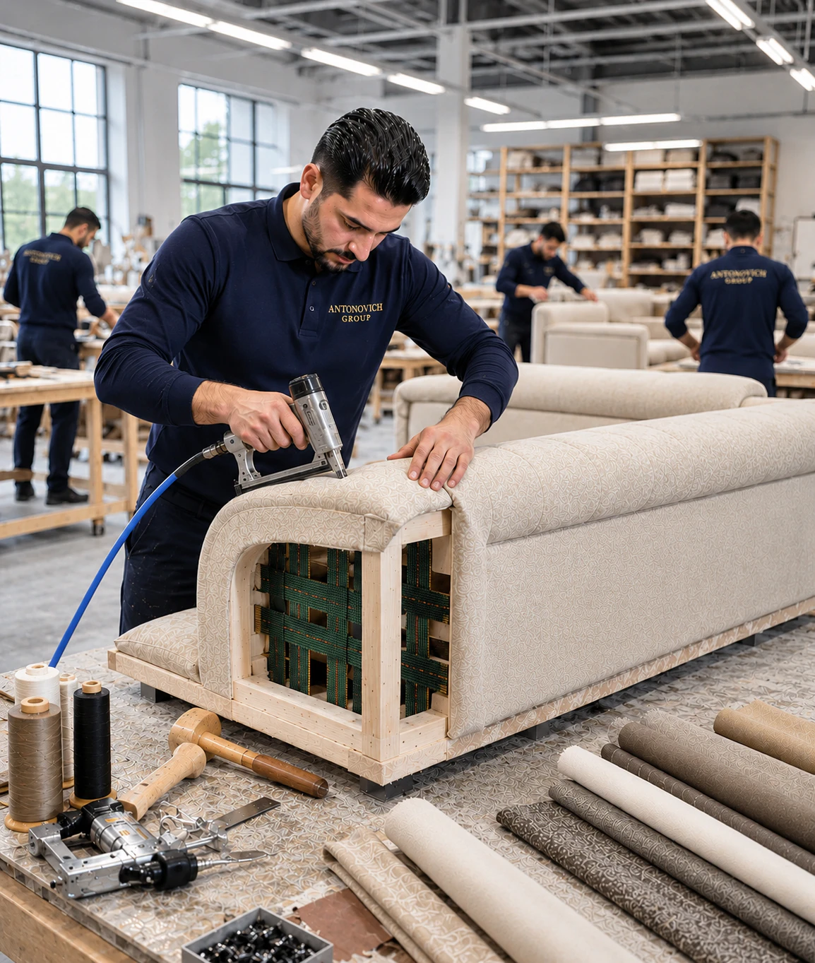 Sofa manufacturing