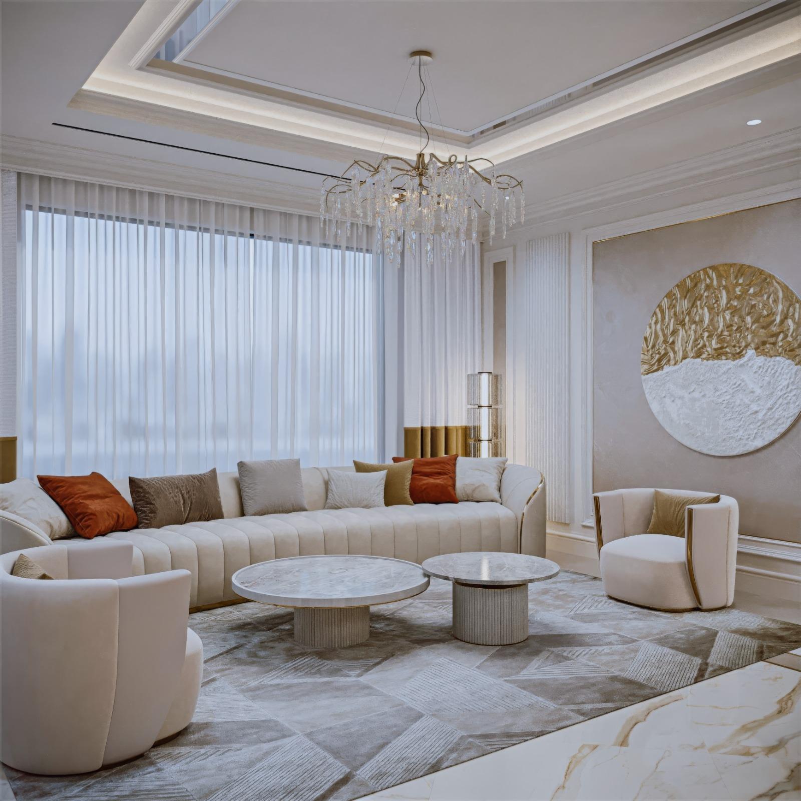 أفضل مشروع تصميم فيلا داخلي