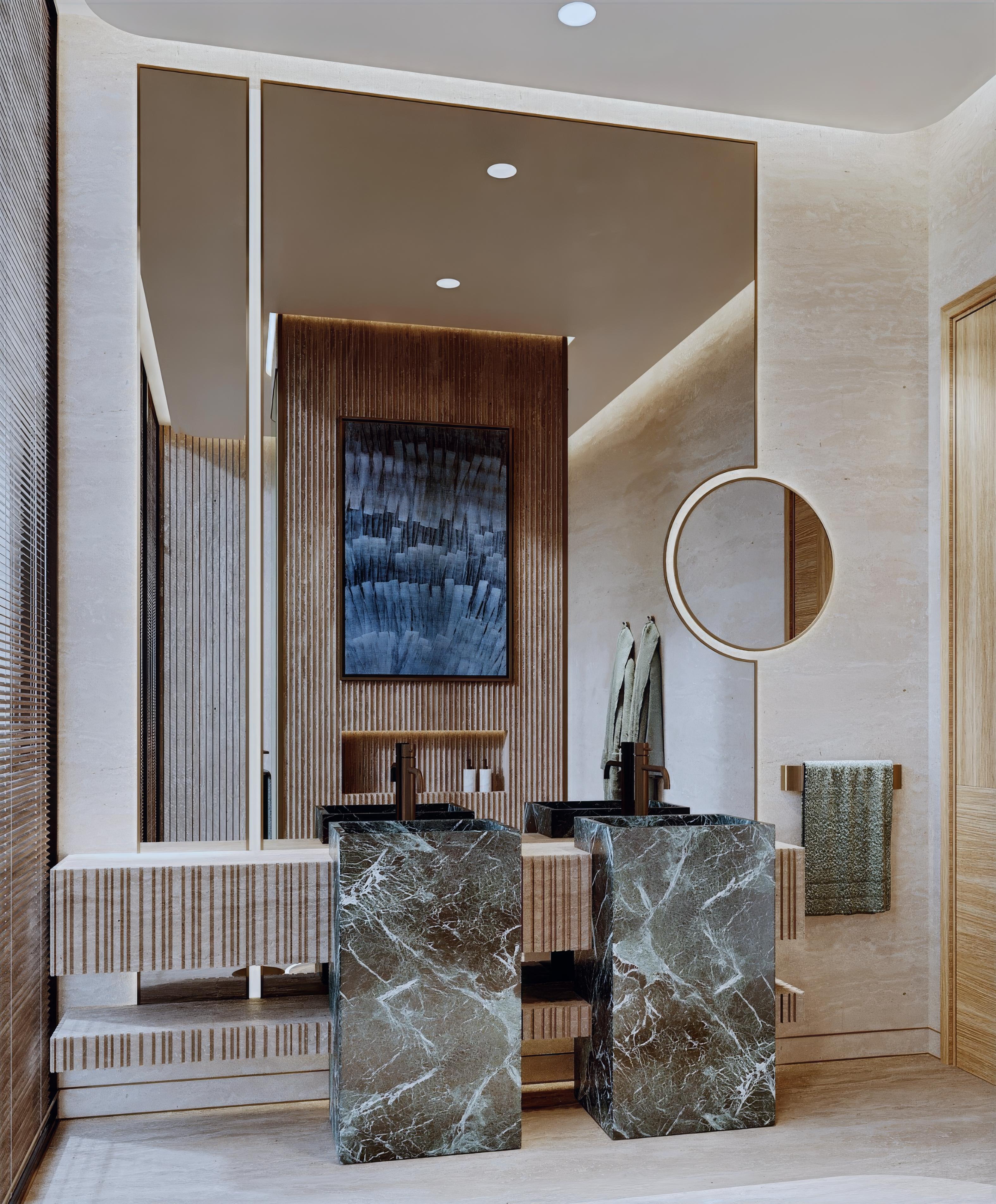 Роскошная ванная комната: идеи и дизайн