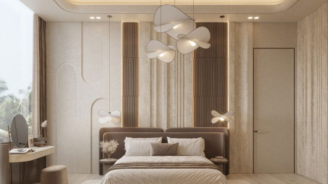 Очаровательный декор спальни