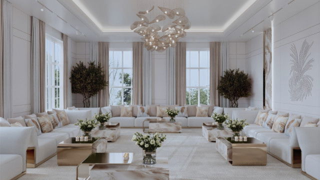 Интерьеры маджлис — восточная роскошь гостиной