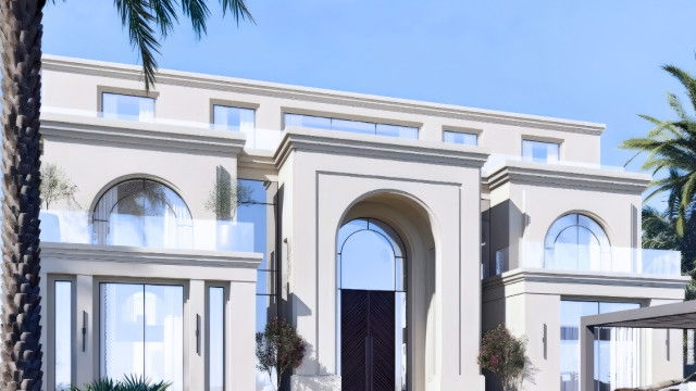 Modern luxury exterior design expression