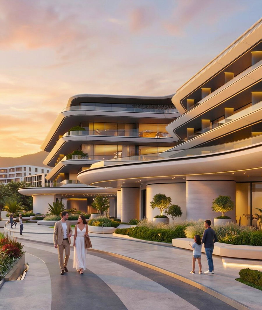 Unique luxury architecture