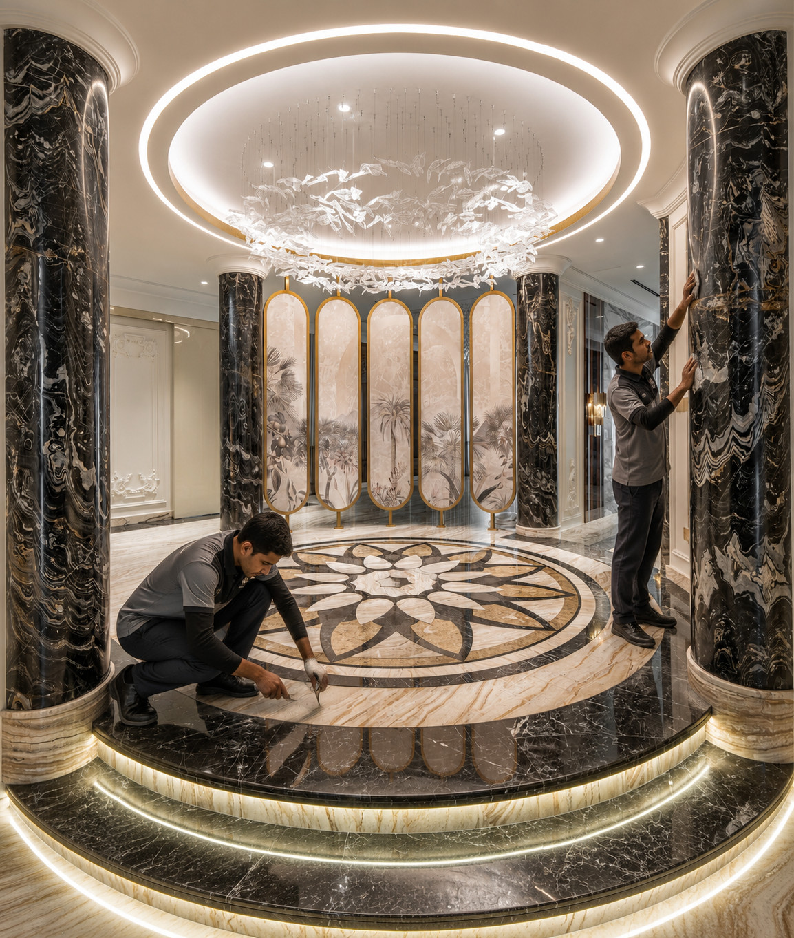Marble Fixing