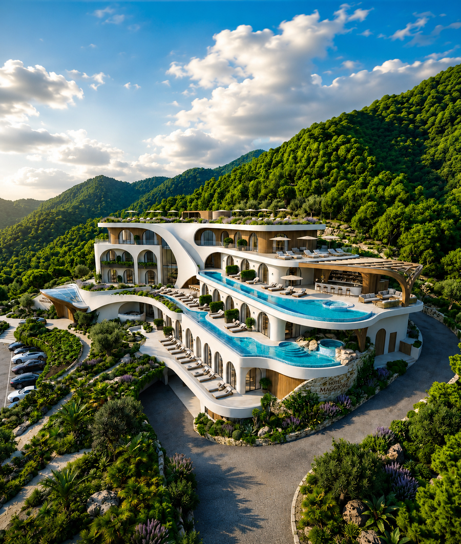 Exclusive modern architecture