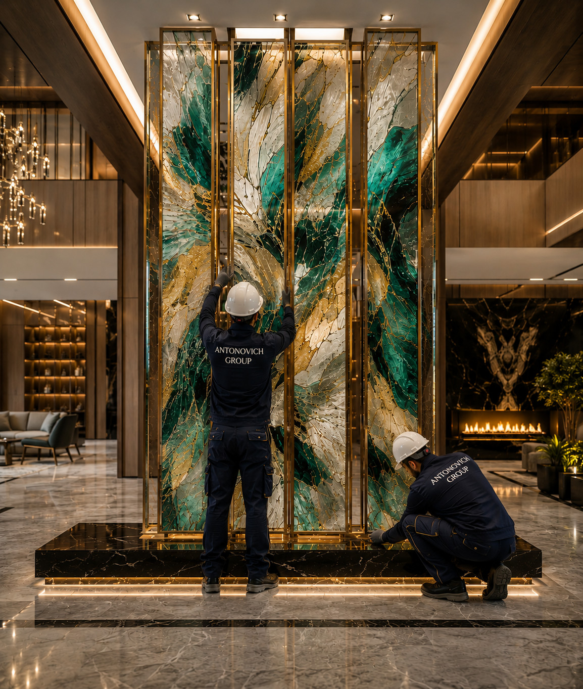 VISIONARY ELEGANCE: ARTIFICIAL GLASS INNOVATIONS FOR MODERN SPACES