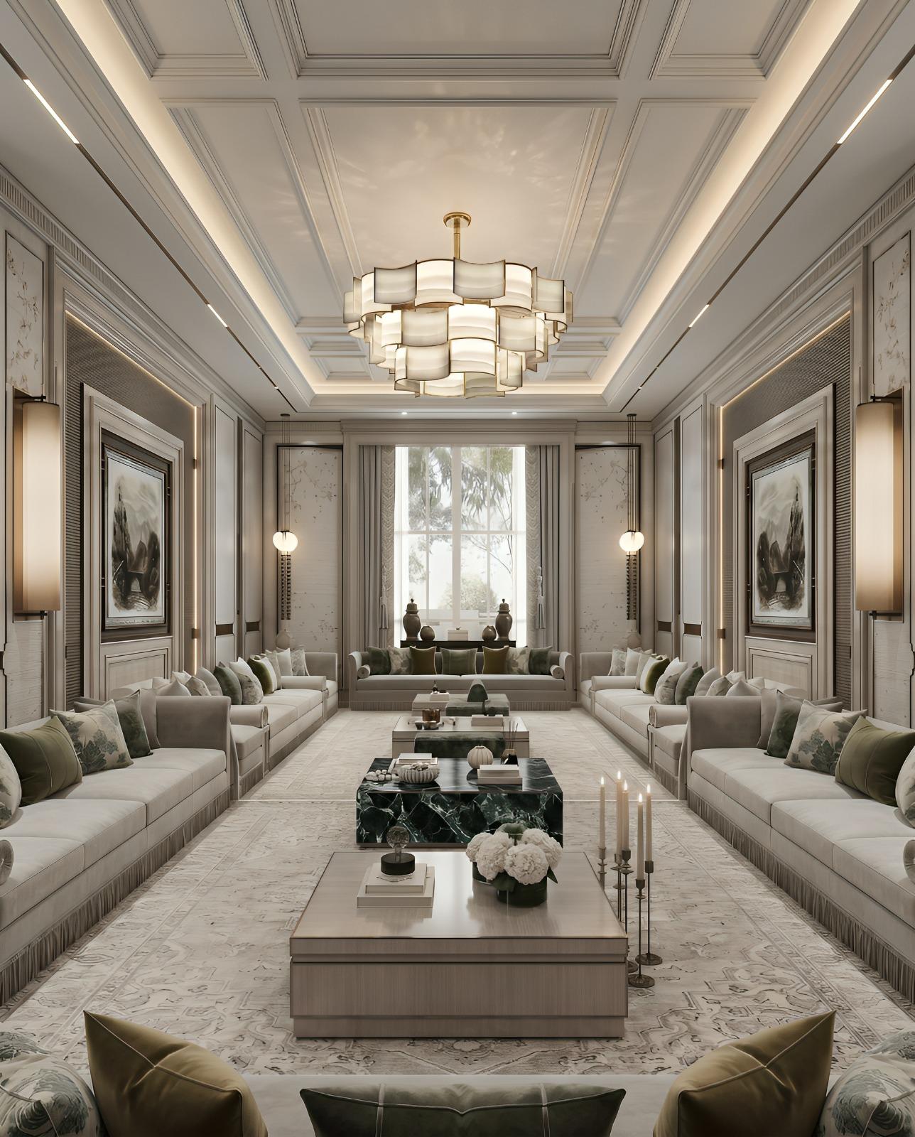 RIYADH RESIDENTIAL VILLA INTERIOR DESIGN