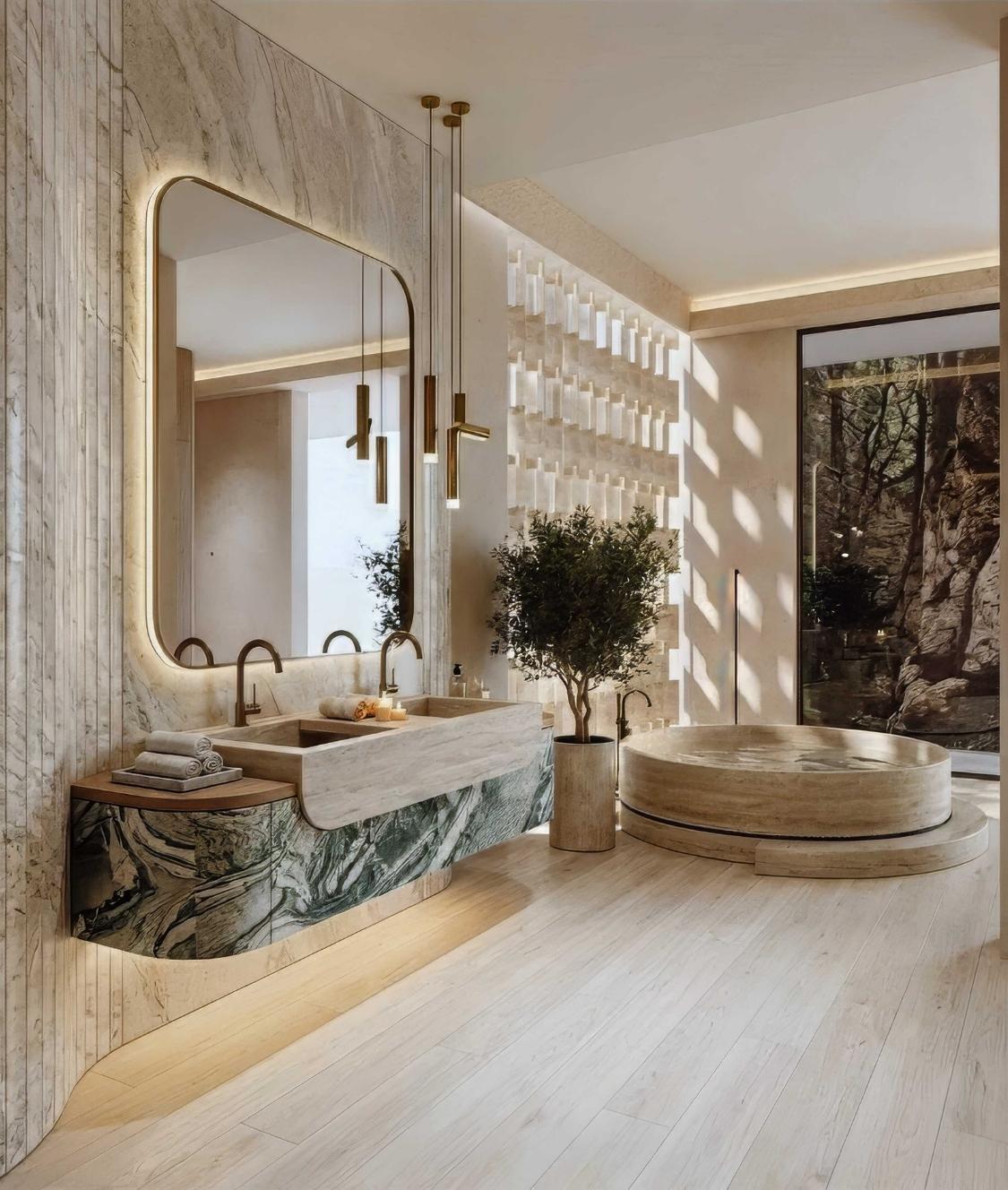 Bespoke Bathroom Design in Dubai by Luxury Antonovich Design