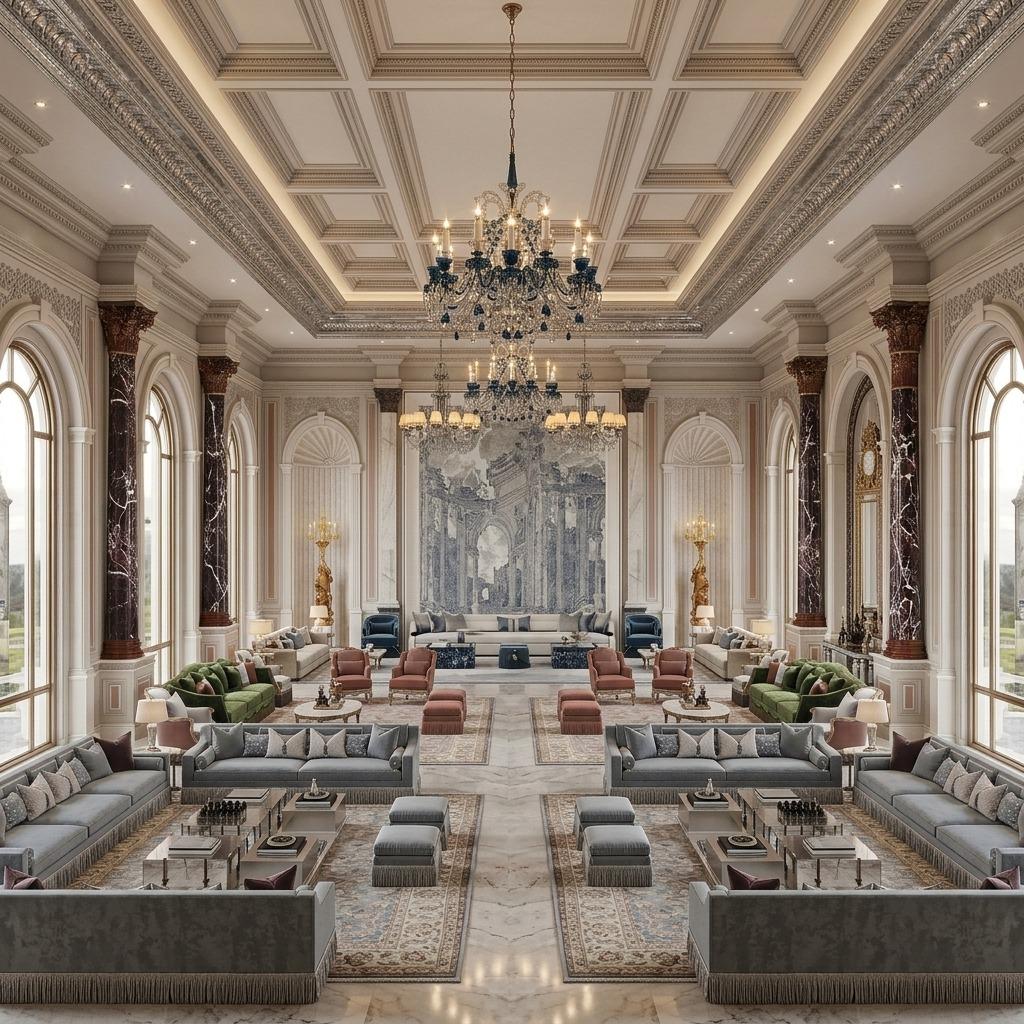 DREAM HOUSE DESIGN IN ROYAL STYLE
