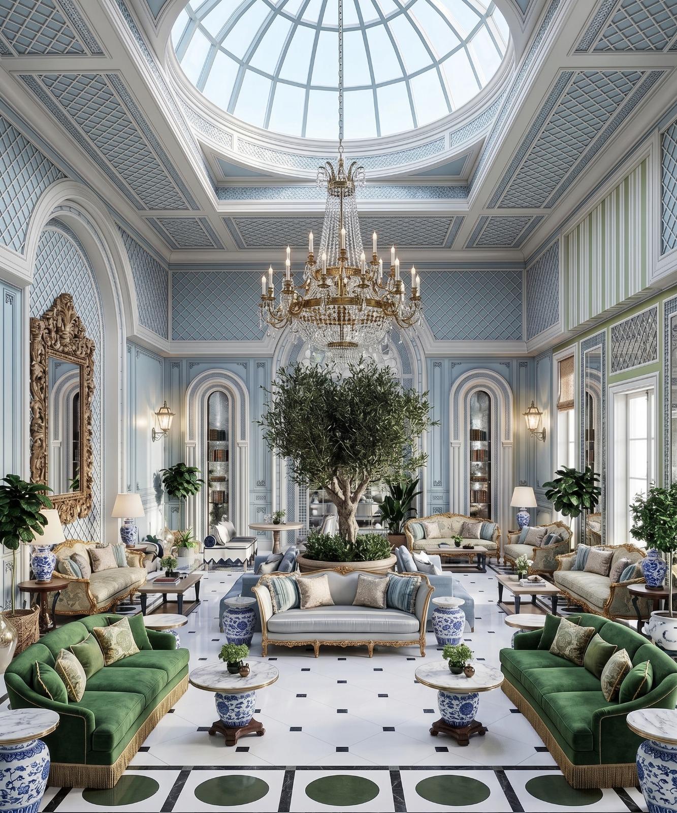Italian style interior design for home in Riyadh