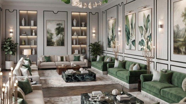 Classical Majlis Design in Abu Dhabi