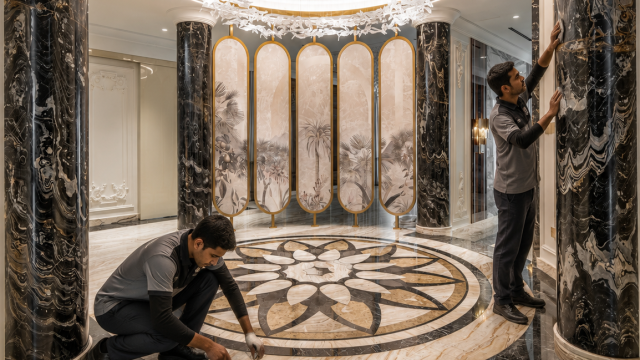Marble Fixing