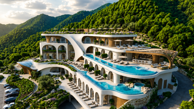 Exclusive modern architecture