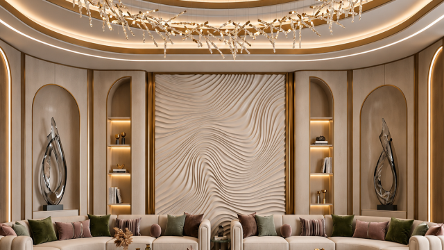 Exquisite Majlis Interior Design in Saudi Arabia