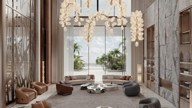تصميم غرفة معيشه راقيه