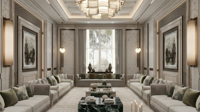 RIYADH RESIDENTIAL VILLA INTERIOR DESIGN