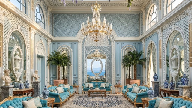 Luxury Villa Interior design in Saudi Arabia