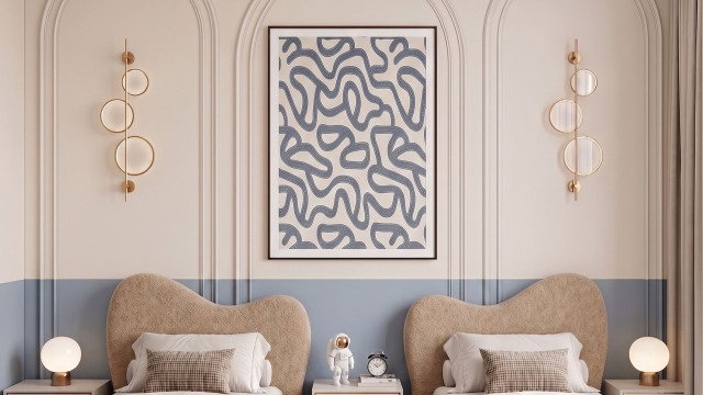 Modern kids room