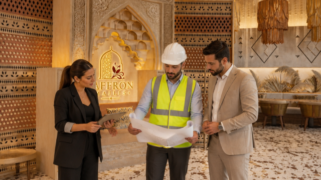 حرفية الأجواء الذوقية: مقاولو تجهيز المطاعم الرائدون