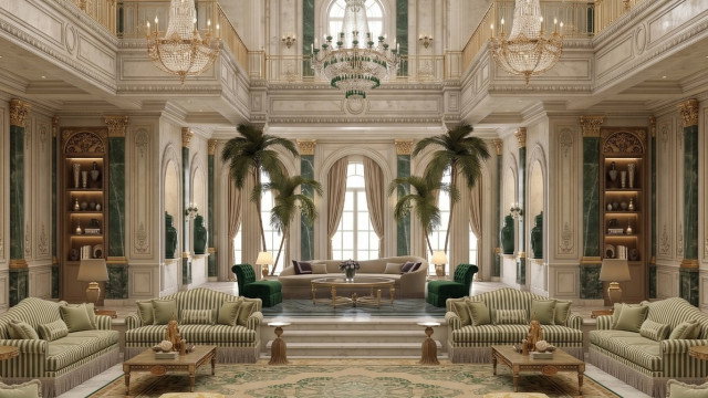 تصميم داخلي لغرفة جلوس الاسرة