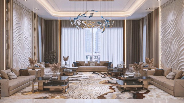 Family Sitting room design Lagos