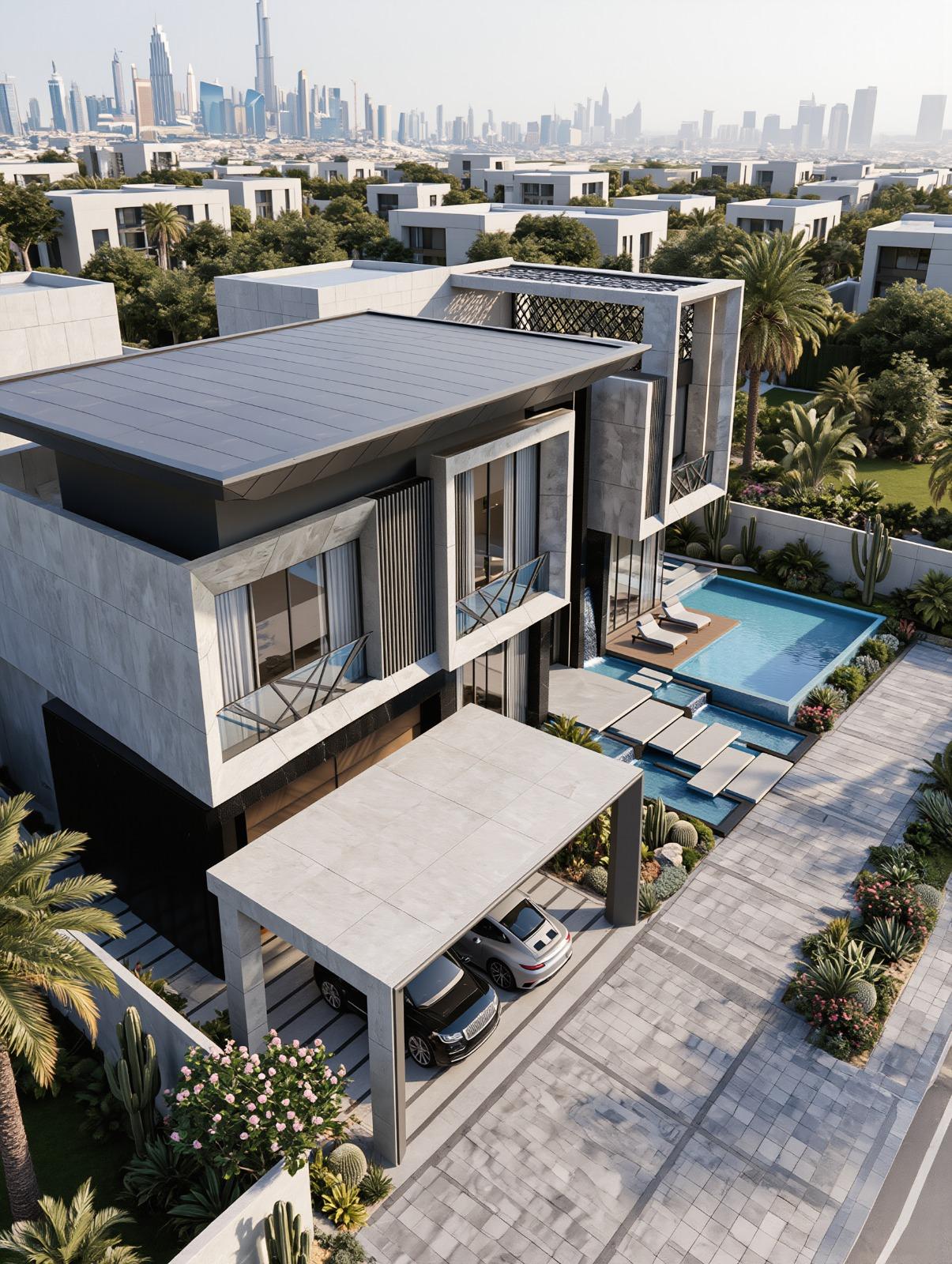تصميم الواجهة الحديثة