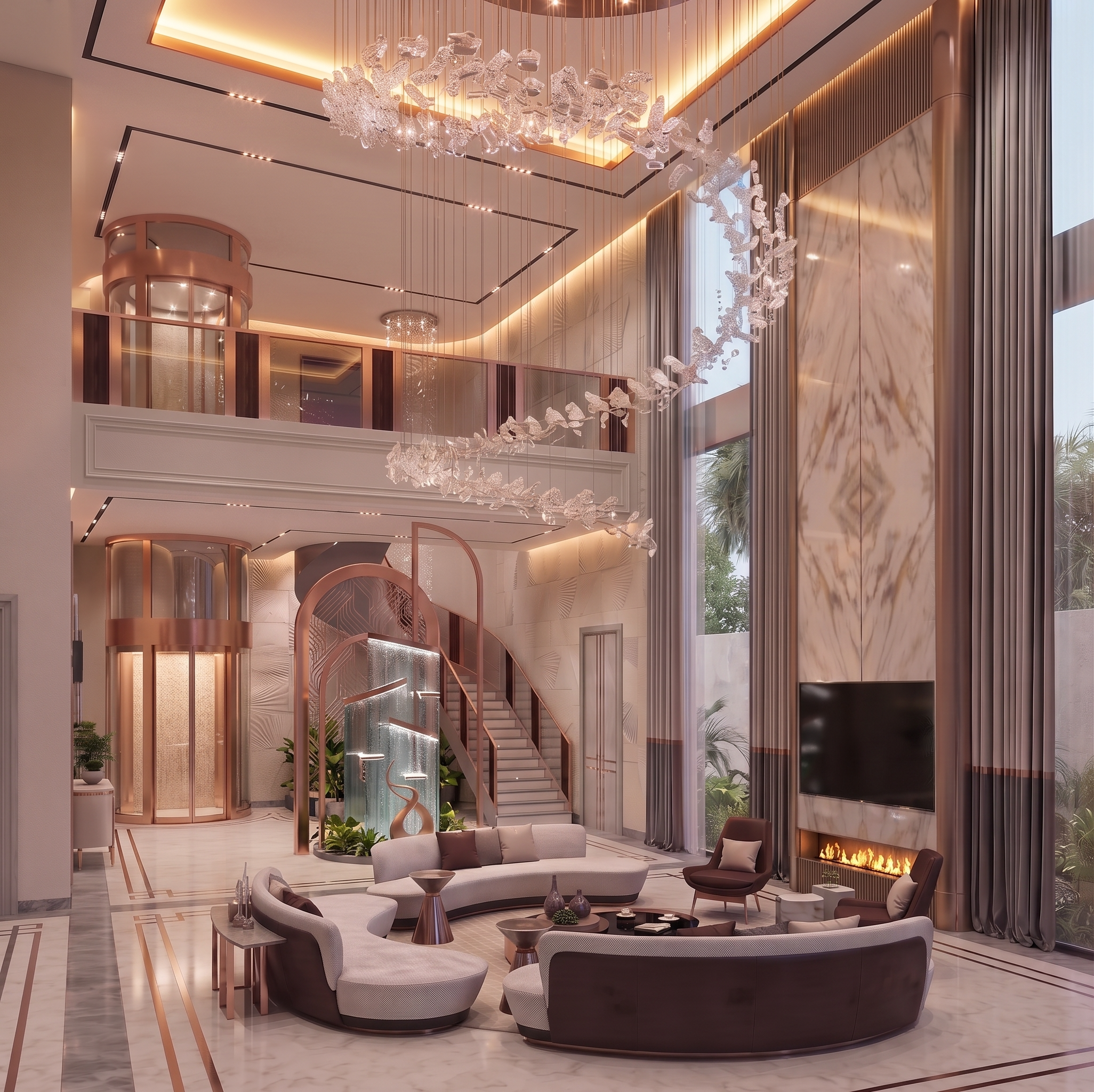 Refined Villa Interior Design