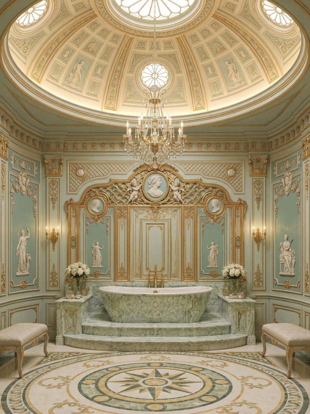 Glamorous Bathroom Design