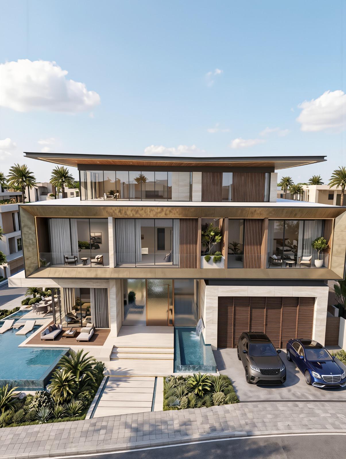 Villas Exterior in Nigeria