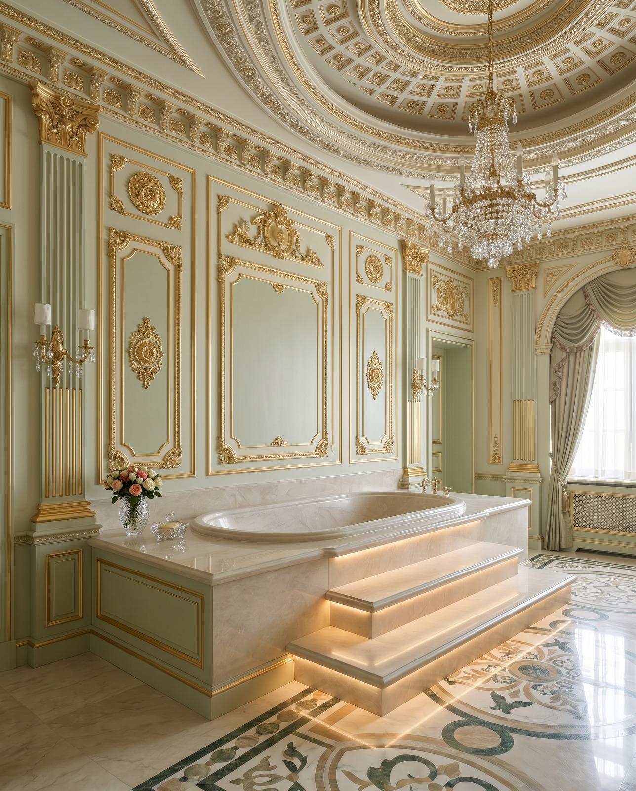فكرة تصميم حمام حصري