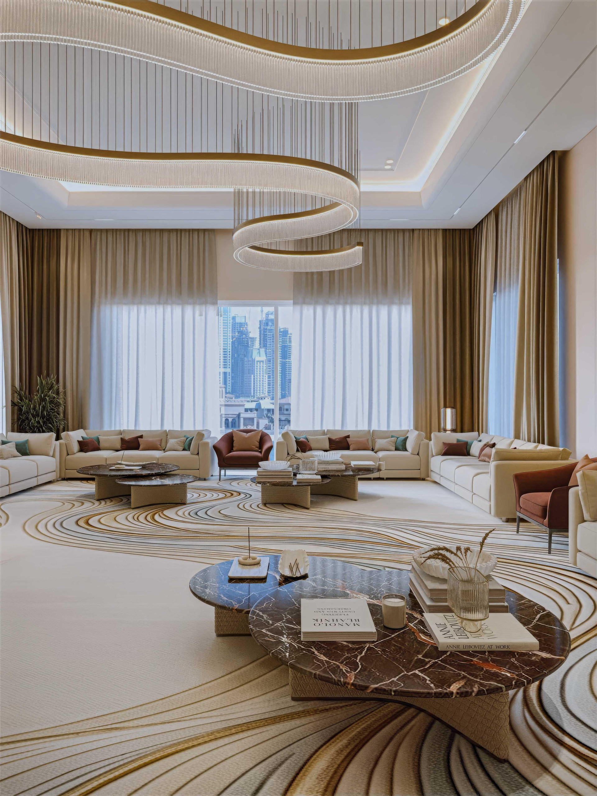 تصميم داخلي فاخر للمنزل
