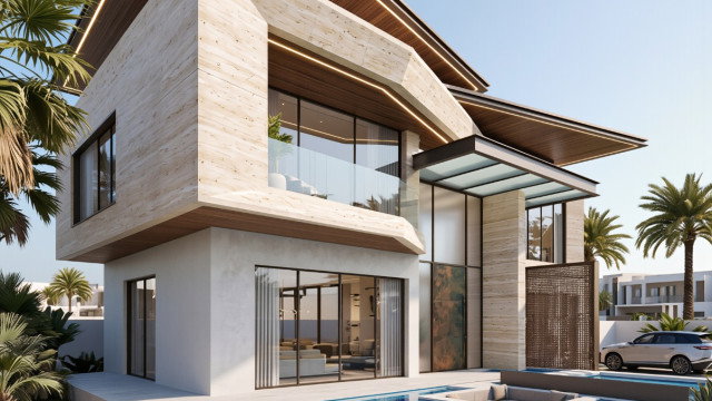 Modern exterior planning