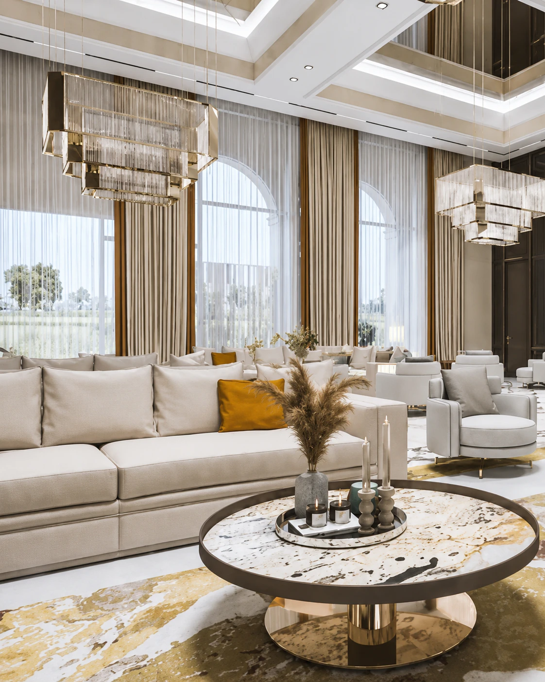 تصميم داخلي مميز لقصر خاص